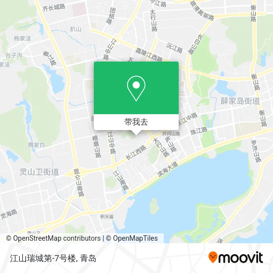 江山瑞城第-7号楼地图