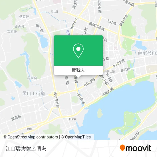 江山瑞城物业地图