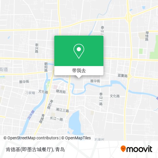 肯德基(即墨古城餐厅)地图