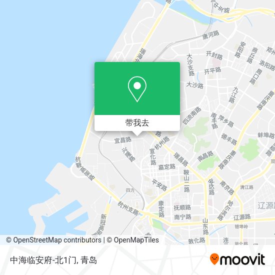 中海临安府-北1门地图