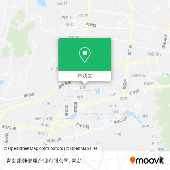 青岛康顿健康产业有限公司地图