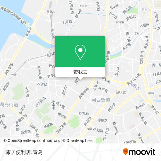 康居便利店地图