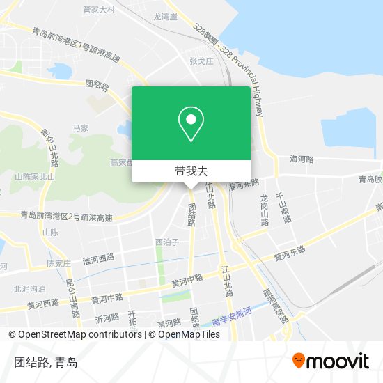 团结路地图