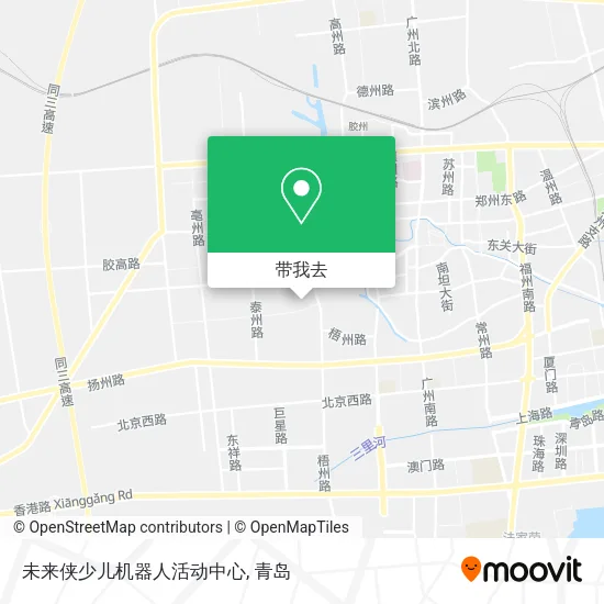 未来侠少儿机器人活动中心地图