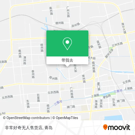 非常好奇无人售货店地图