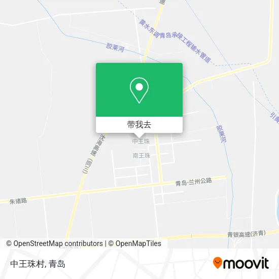 中王珠村地图