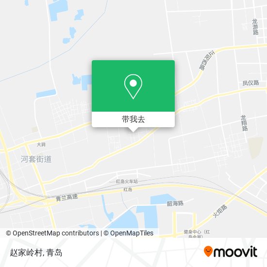 赵家岭村地图