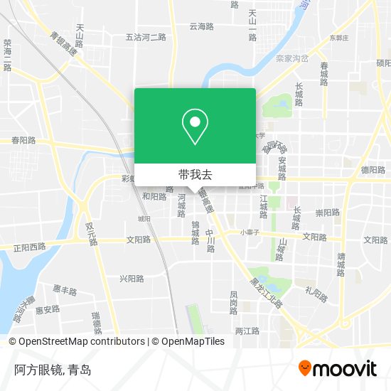 阿方眼镜地图