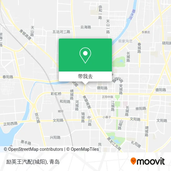 励英王汽配(城阳)地图