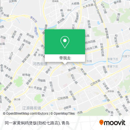 同一家黄焖鸡煲饭(劲松七路店)地图