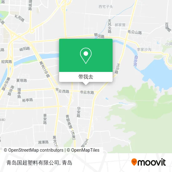 青岛国超塑料有限公司地图