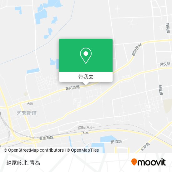 赵家岭北地图
