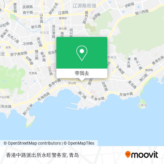 香港中路派出所永旺警务室地图