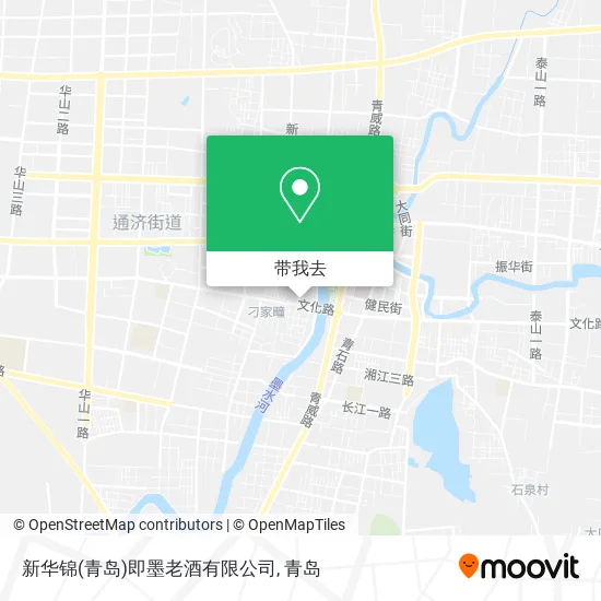 新华锦(青岛)即墨老酒有限公司地图