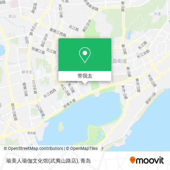瑜美人瑜伽文化馆(武夷山路店)地图