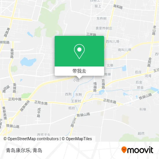 青岛康尔乐地图