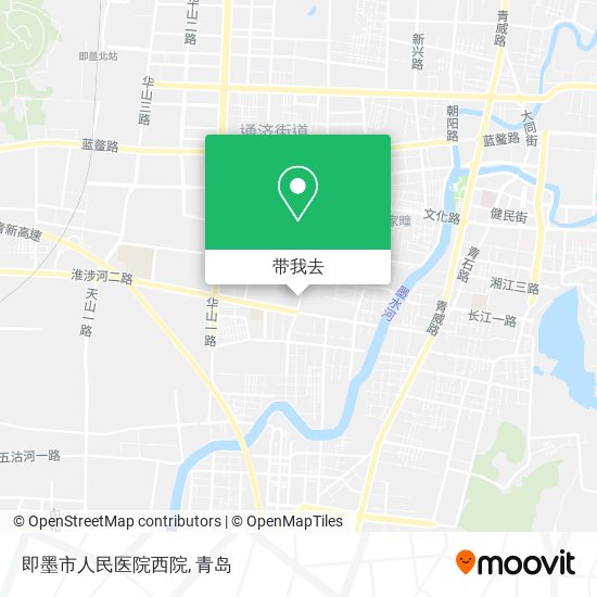 即墨市人民医院西院地图