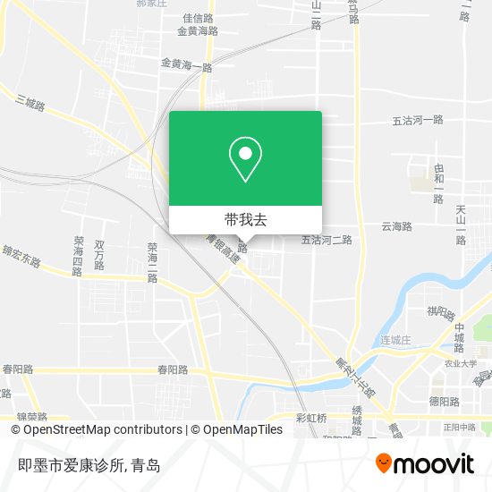 即墨市爱康诊所地图