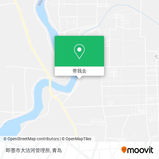 即墨市大沽河管理所地图