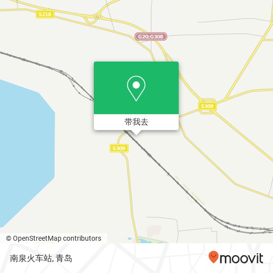 南泉火车站地图