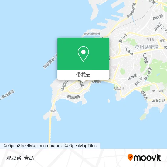 观城路地图