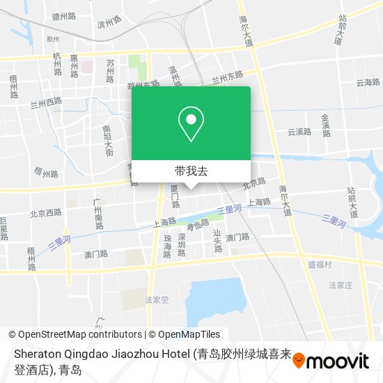 Sheraton Qingdao Jiaozhou Hotel (青岛胶州绿城喜来登酒店)地图