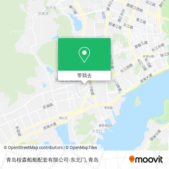 青岛桉森船舶配套有限公司-东北门地图