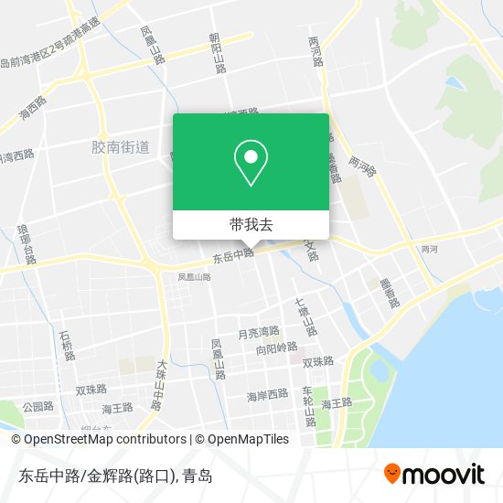 东岳中路/金辉路(路口)地图