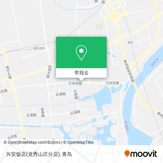 兴安饭店(龙秀山庄分店)地图