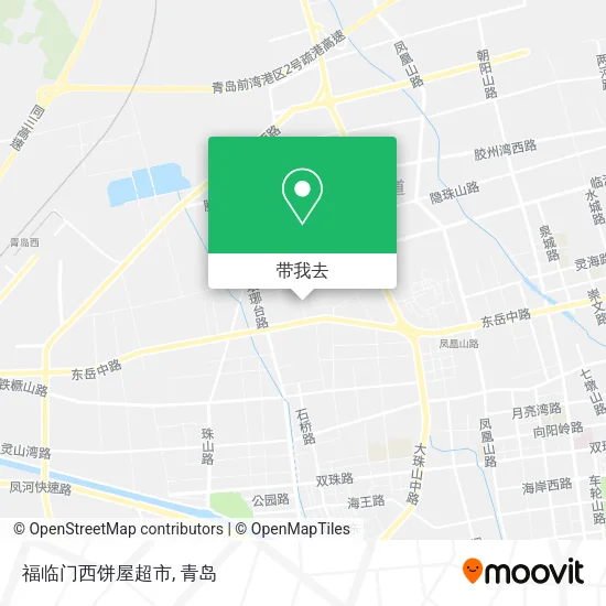 福临门西饼屋超市地图
