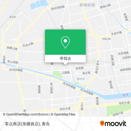 零点商店(东楼路店)地图