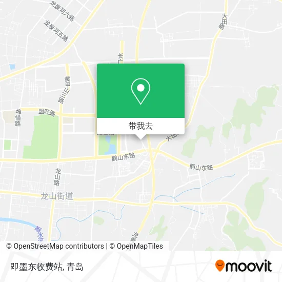 即墨东收费站地图