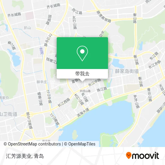 汇芳源美业地图