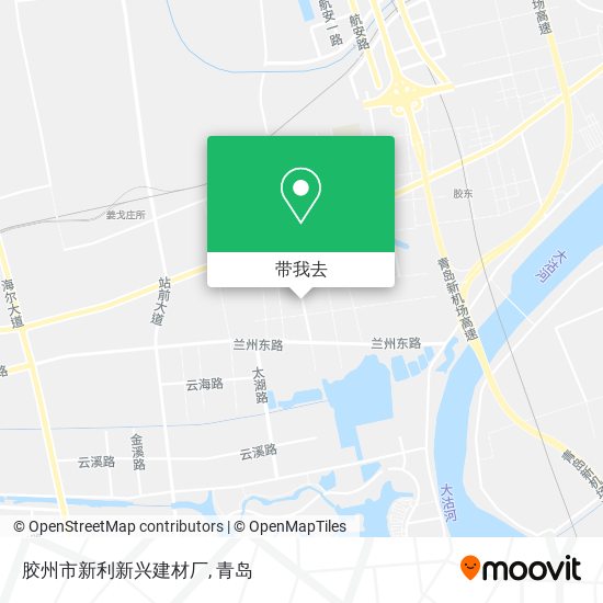 胶州市新利新兴建材厂地图