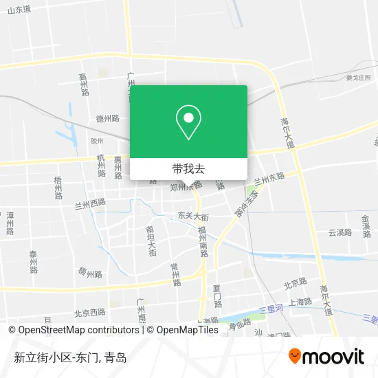 新立街小区-东门地图