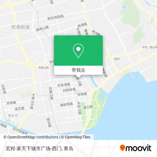 宏程·家天下城市广场-西门地图