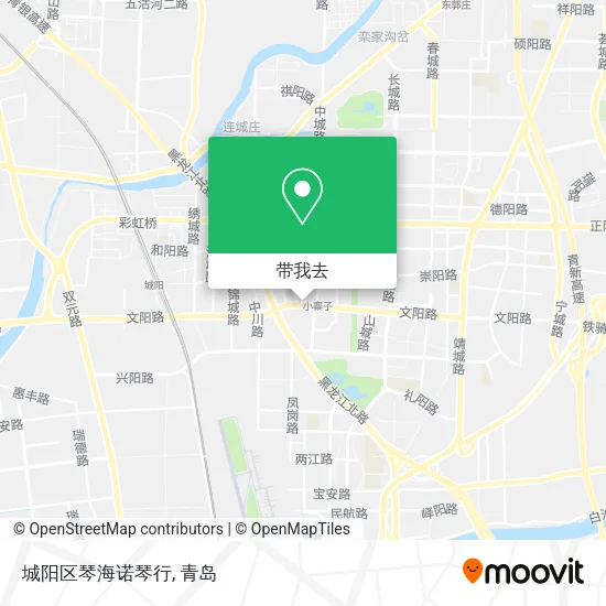 城阳区琴海诺琴行地图