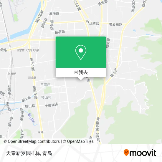 天泰新罗园-1栋地图