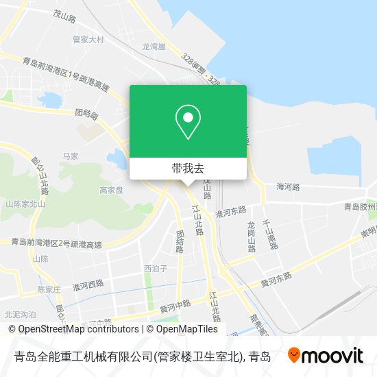 青岛全能重工机械有限公司(管家楼卫生室北)地图