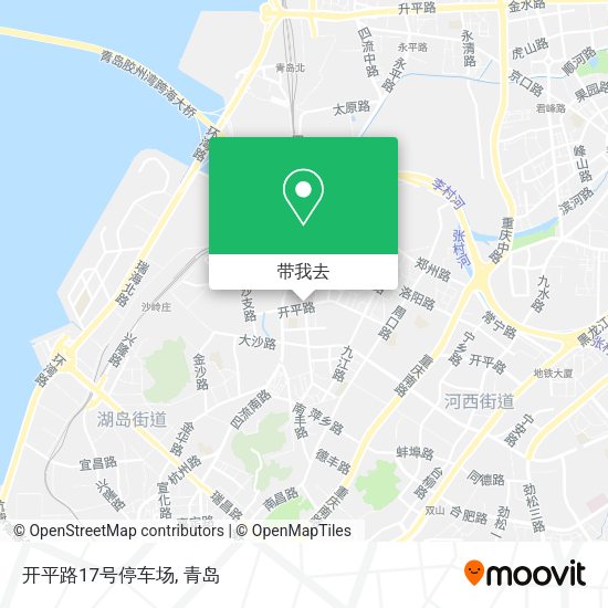 开平路17号停车场地图