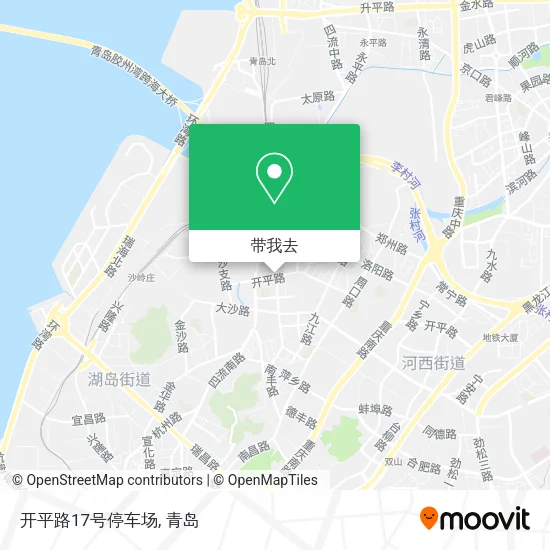 开平路17号停车场地图