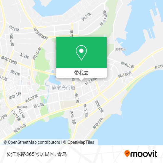 长江东路365号居民区地图