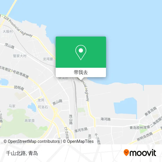 千山北路地图