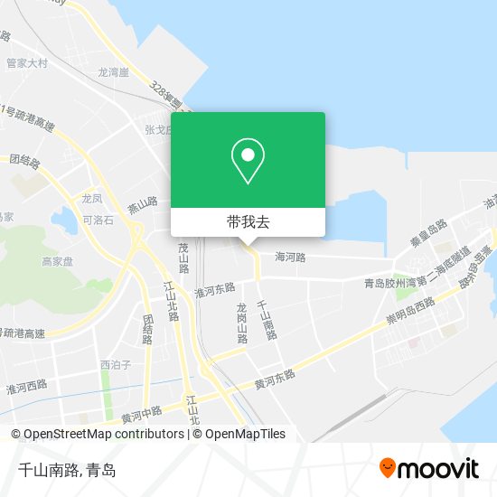 千山南路地图