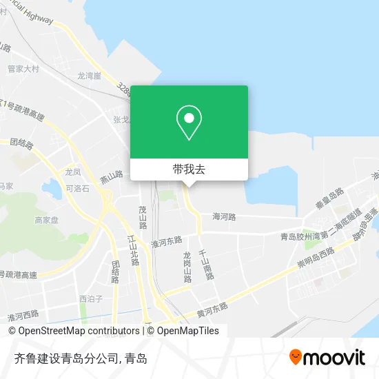齐鲁建设青岛分公司地图
