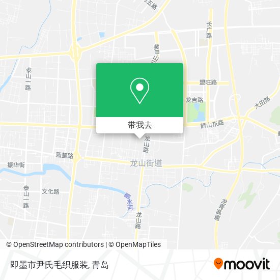 即墨市尹氏毛织服装地图