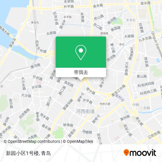 新园小区1号楼地图