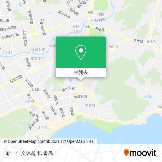 新一佳文体超市地图