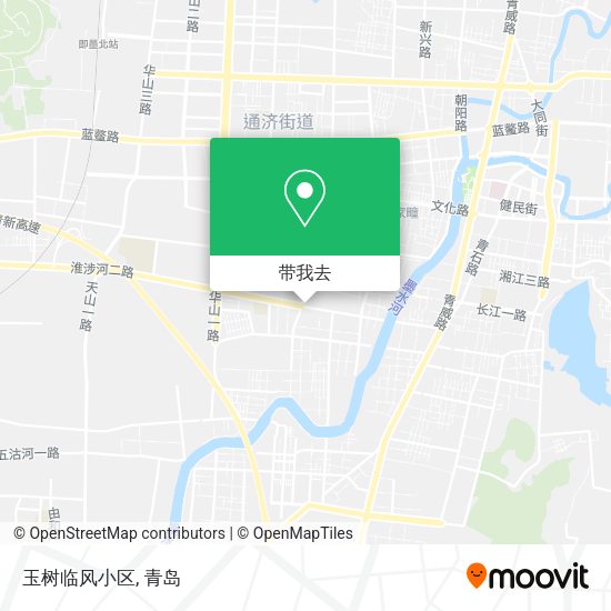 玉树临风小区地图
