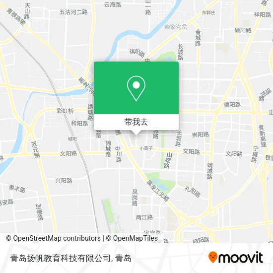 青岛扬帆教育科技有限公司地图